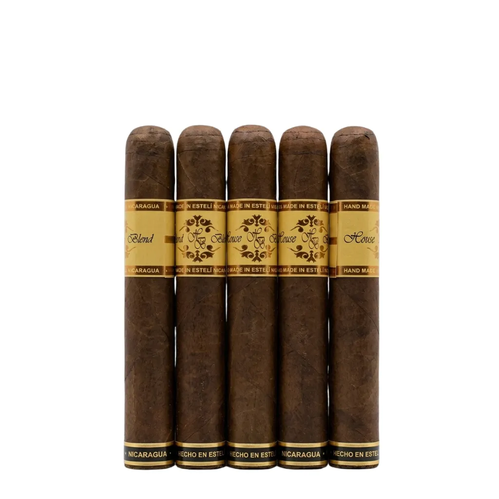 House Blend Habano Toro (6 x 54) – Pack of 25